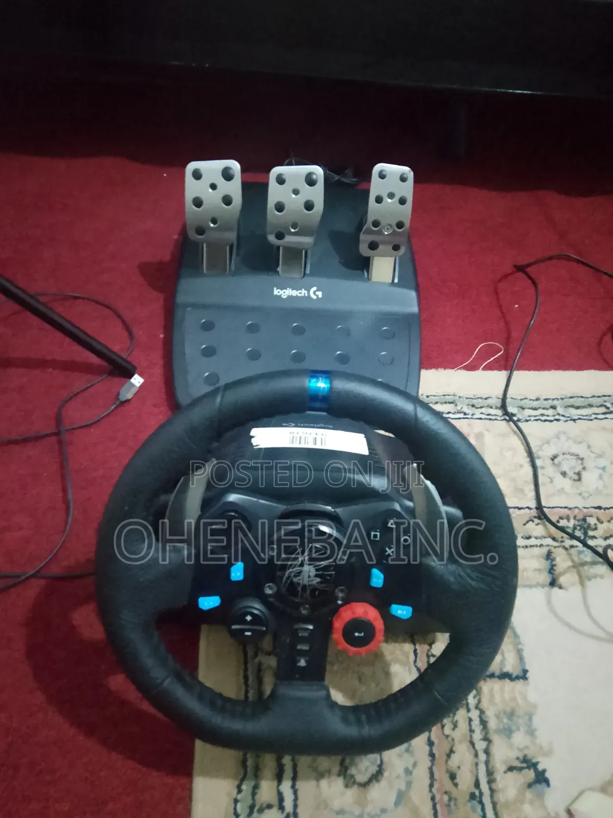 Ps5 Ps4 Logitech Power Force Steering Wheel