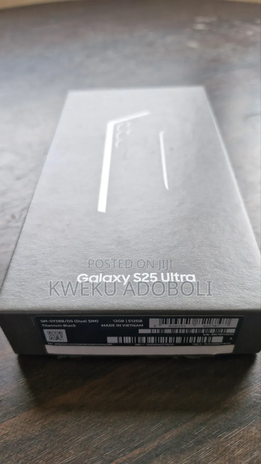 New Samsung Galaxy S25 Ultra 512 GB Black