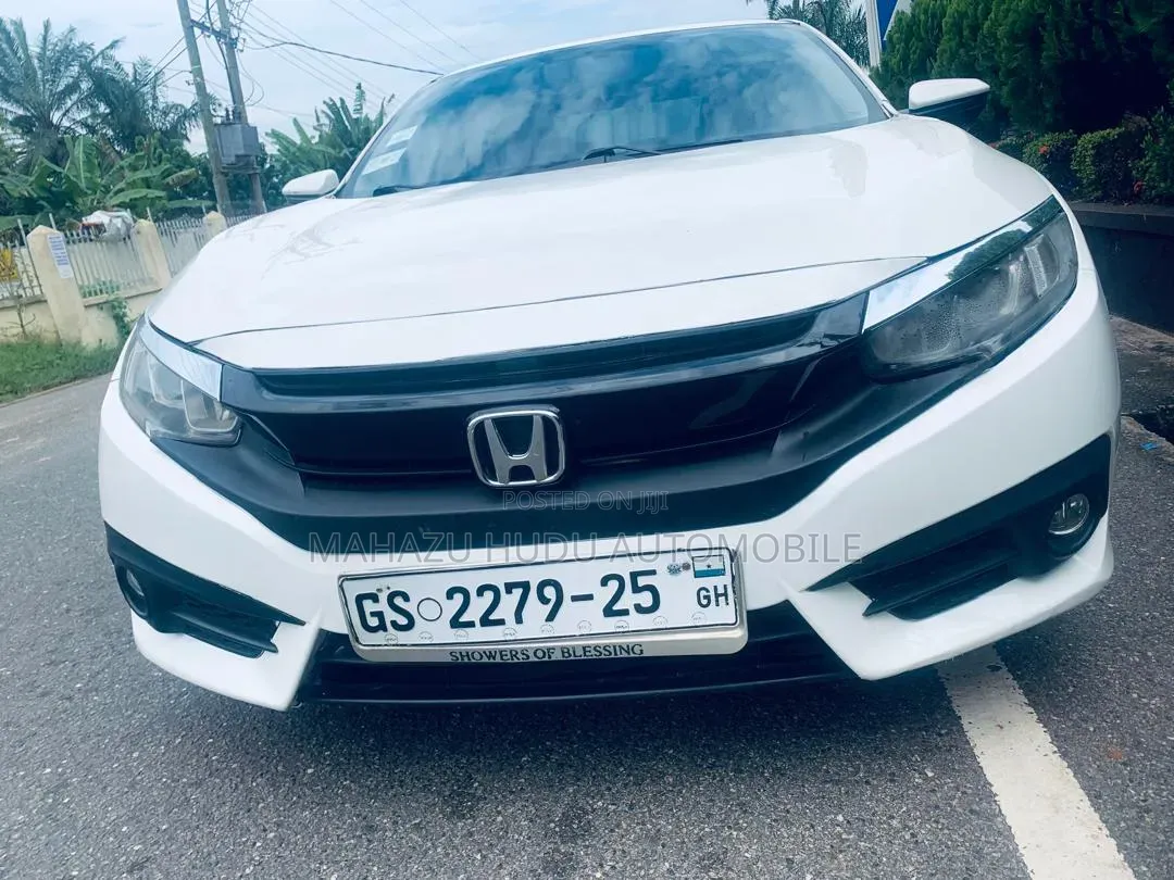 Honda Civic EX-L Sedan 2018 White