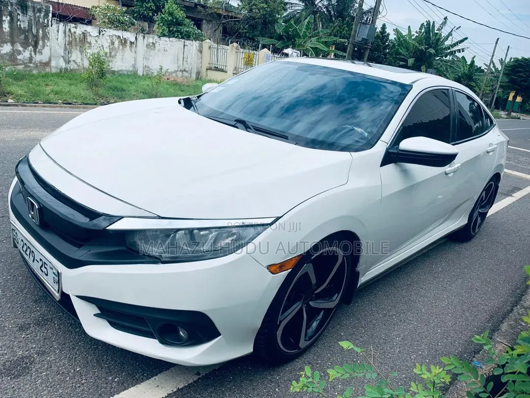 Honda Civic EX-L Sedan 2018 White
