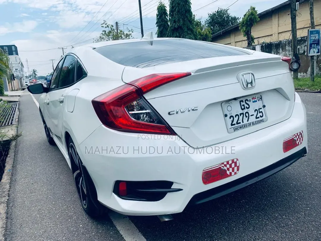 Honda Civic EX-L Sedan 2018 White