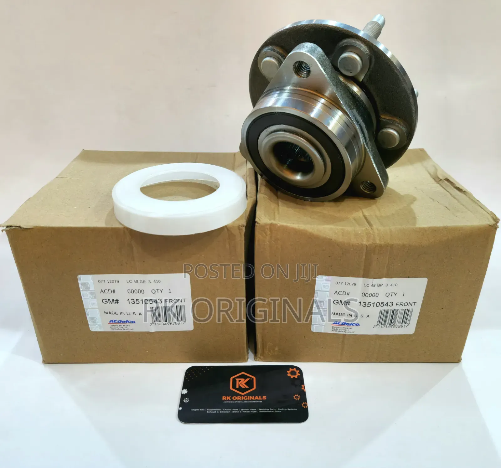 Cruze 16-19/Volt 16-19 Ac Delco Front Wheel Hub Bearing Pair