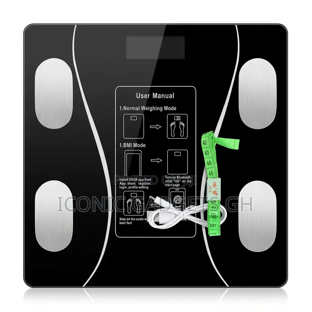 Smart Digital Body Scale – Bluetooth Bmi Analyzer