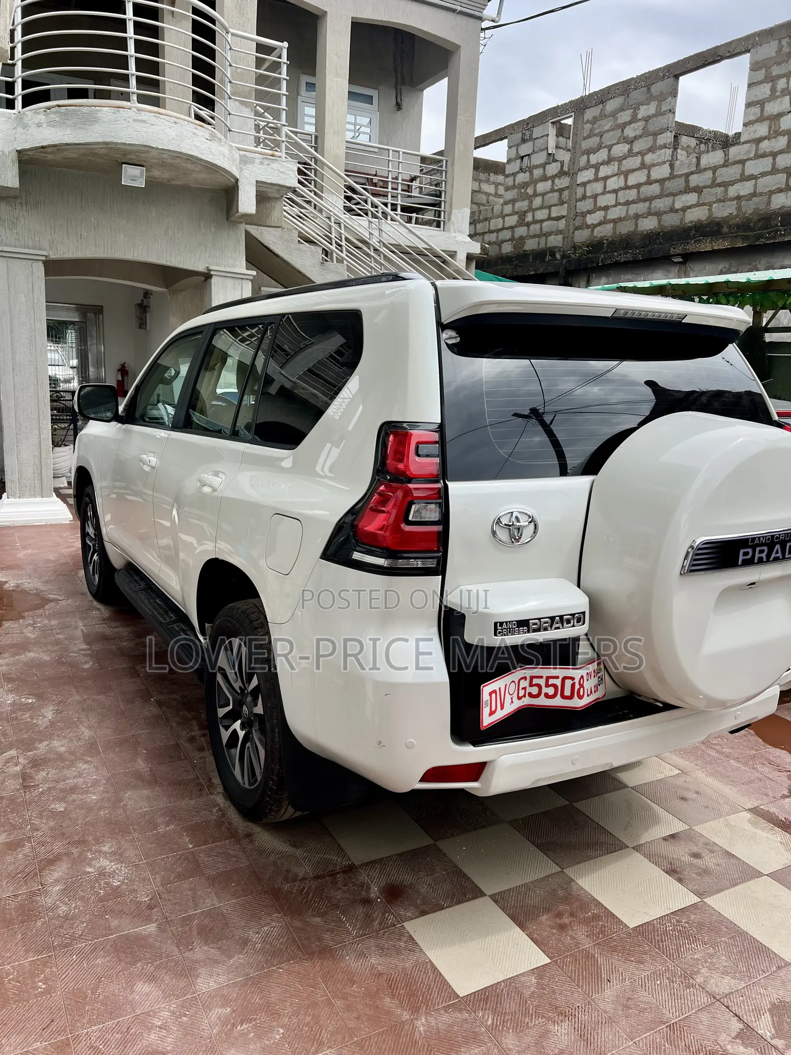 New Toyota Land Cruiser Prado 2023 White