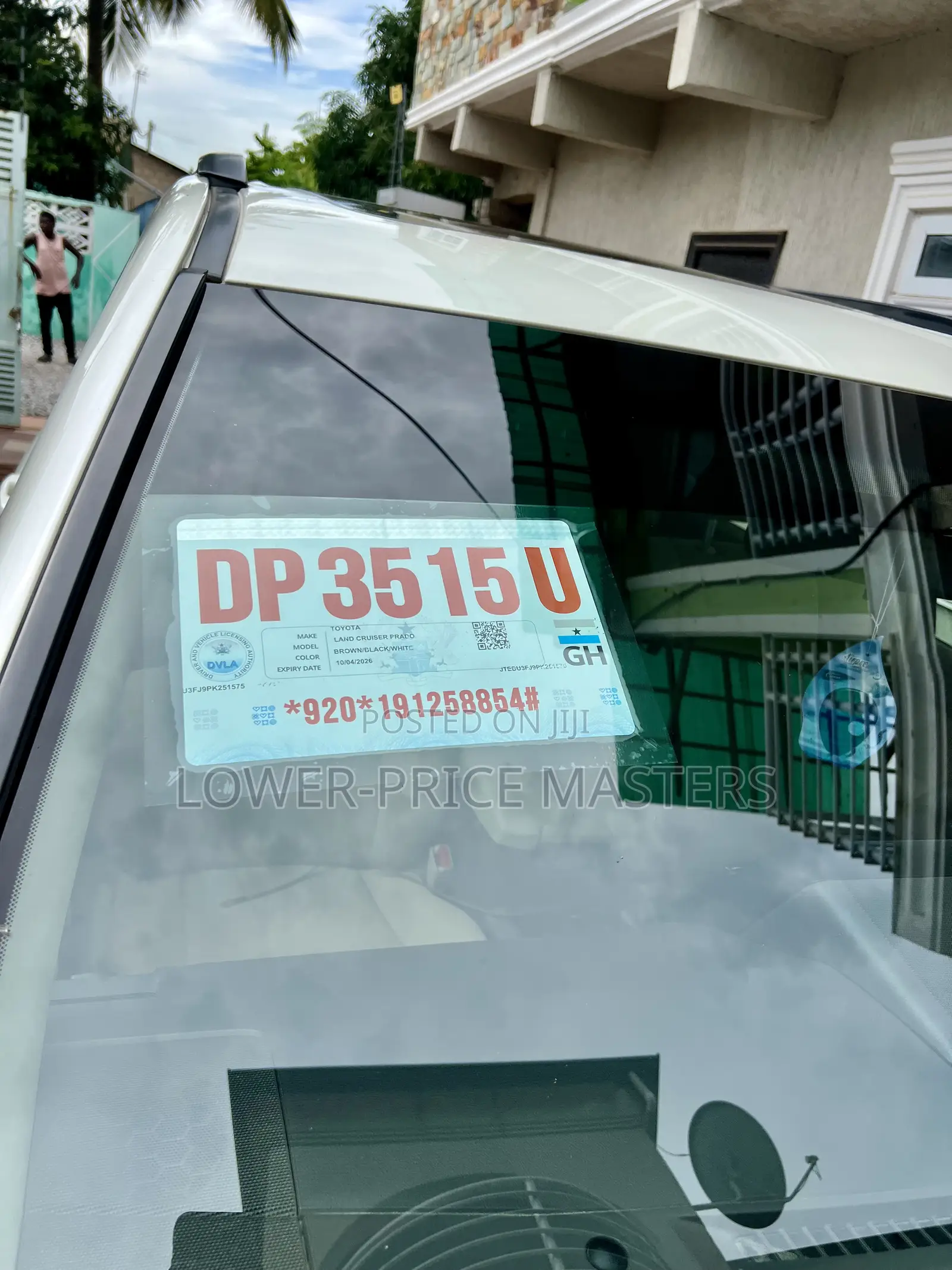 New Toyota Land Cruiser Prado 2023 White