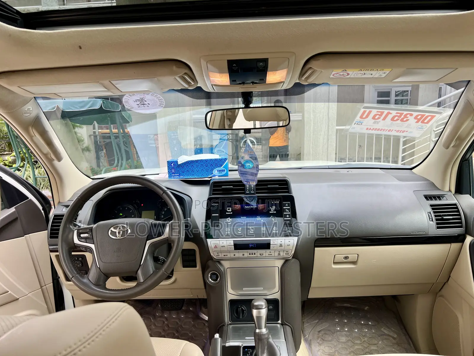 New Toyota Land Cruiser Prado 2023 White
