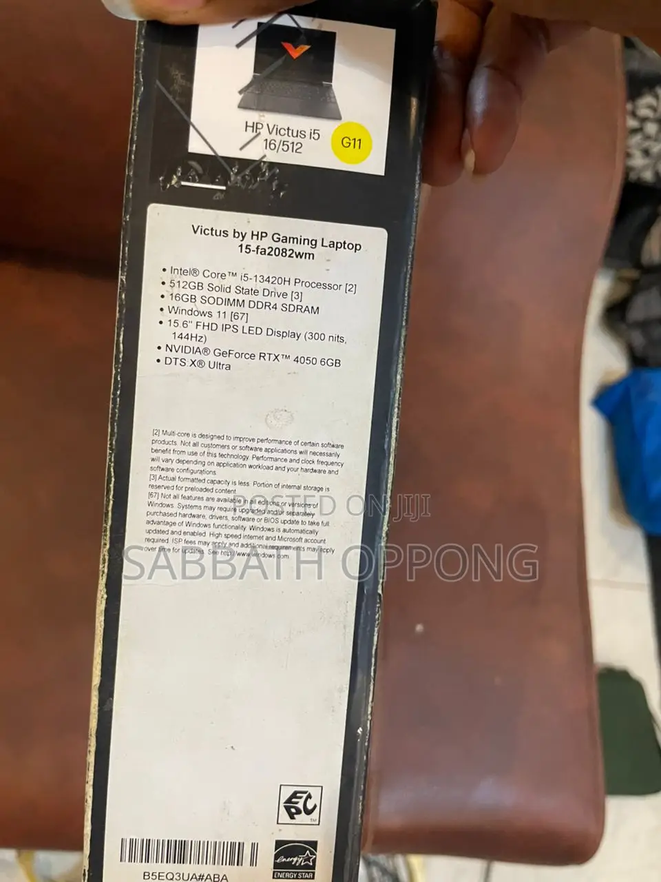 Laptop HP Victus 15 16GB Intel Core i5 SSD 512GB