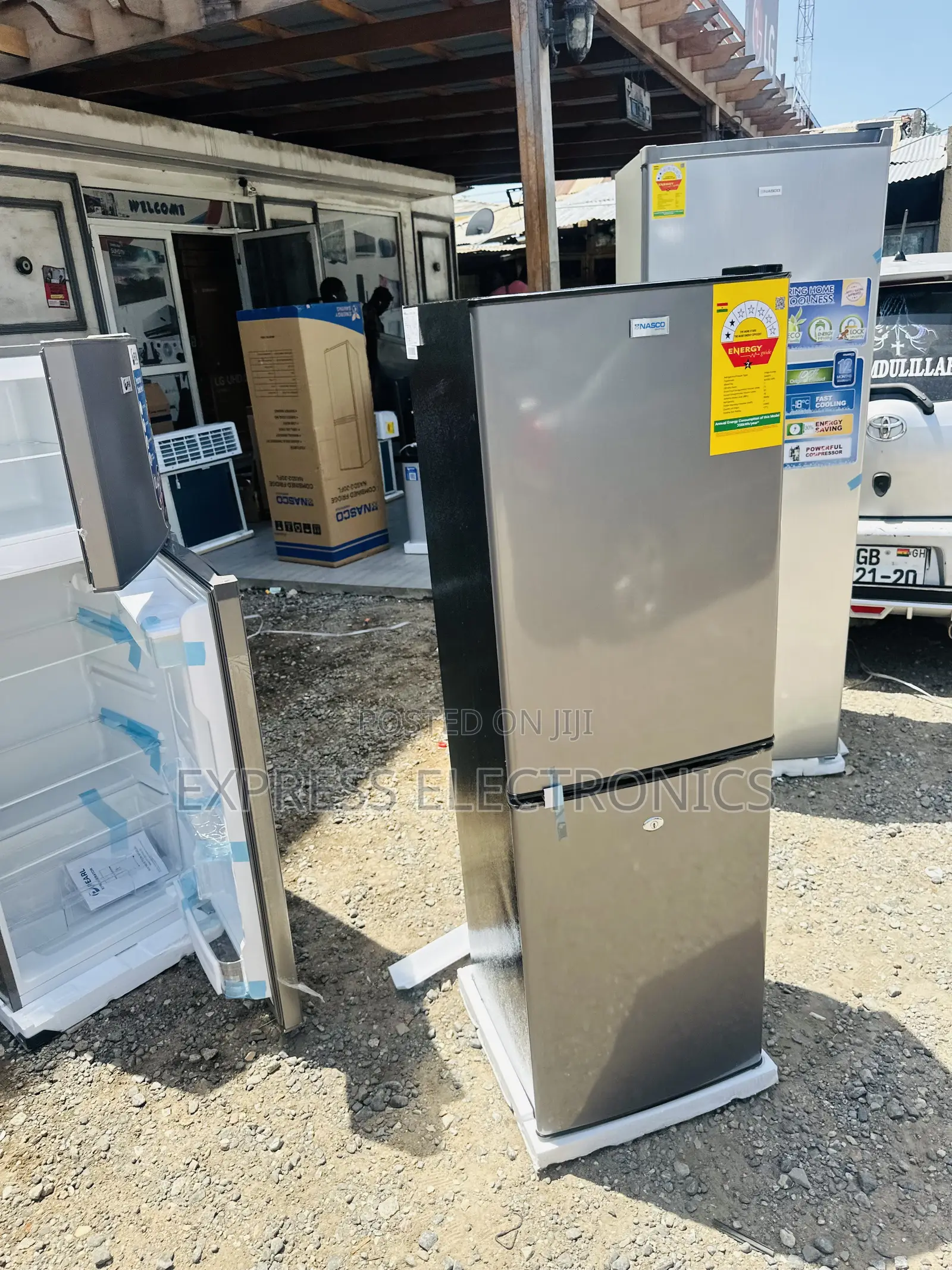 Freestanding Double Door Fridge Nasd2-20fl Nasco