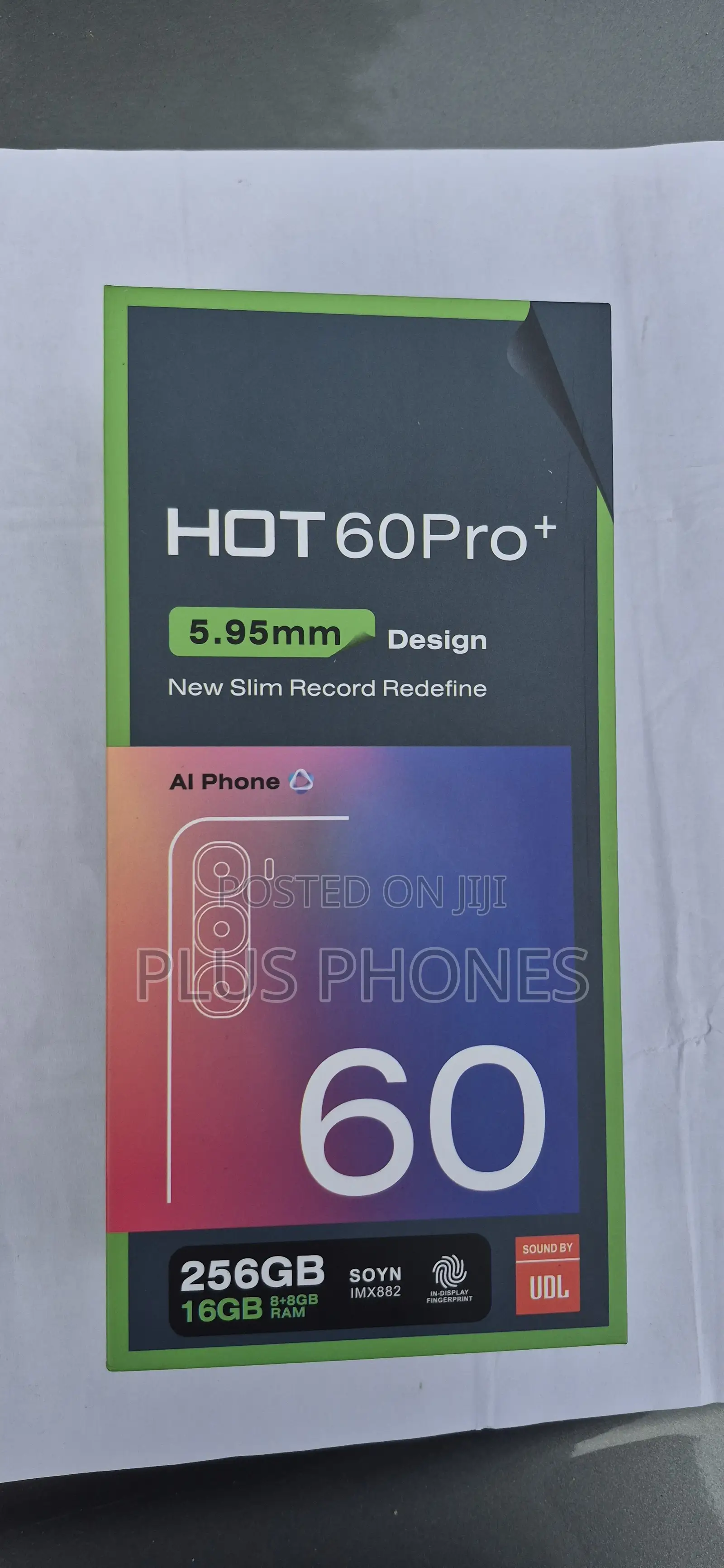 New Infinix Hot 60 Pro+ 256 GB Black