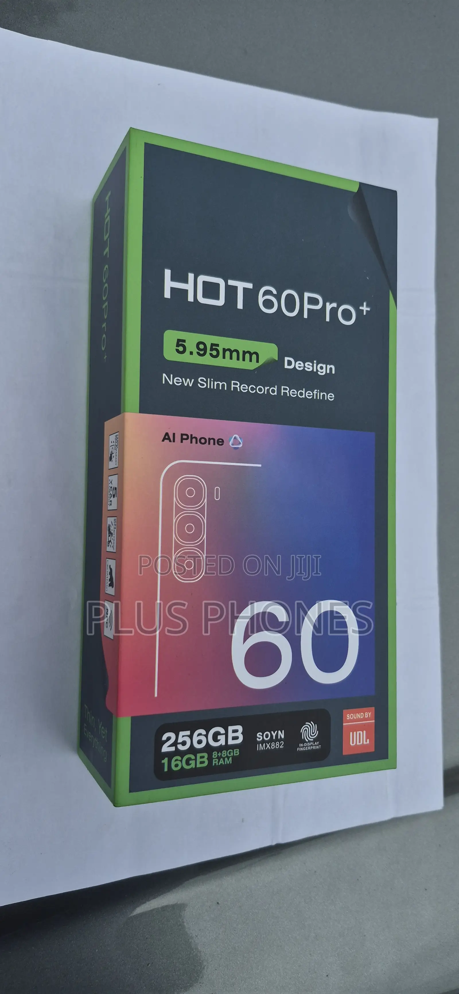 New Infinix Hot 60 Pro+ 256 GB Black
