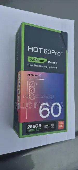 New Infinix Hot 60 Pro+ 256 GB Black