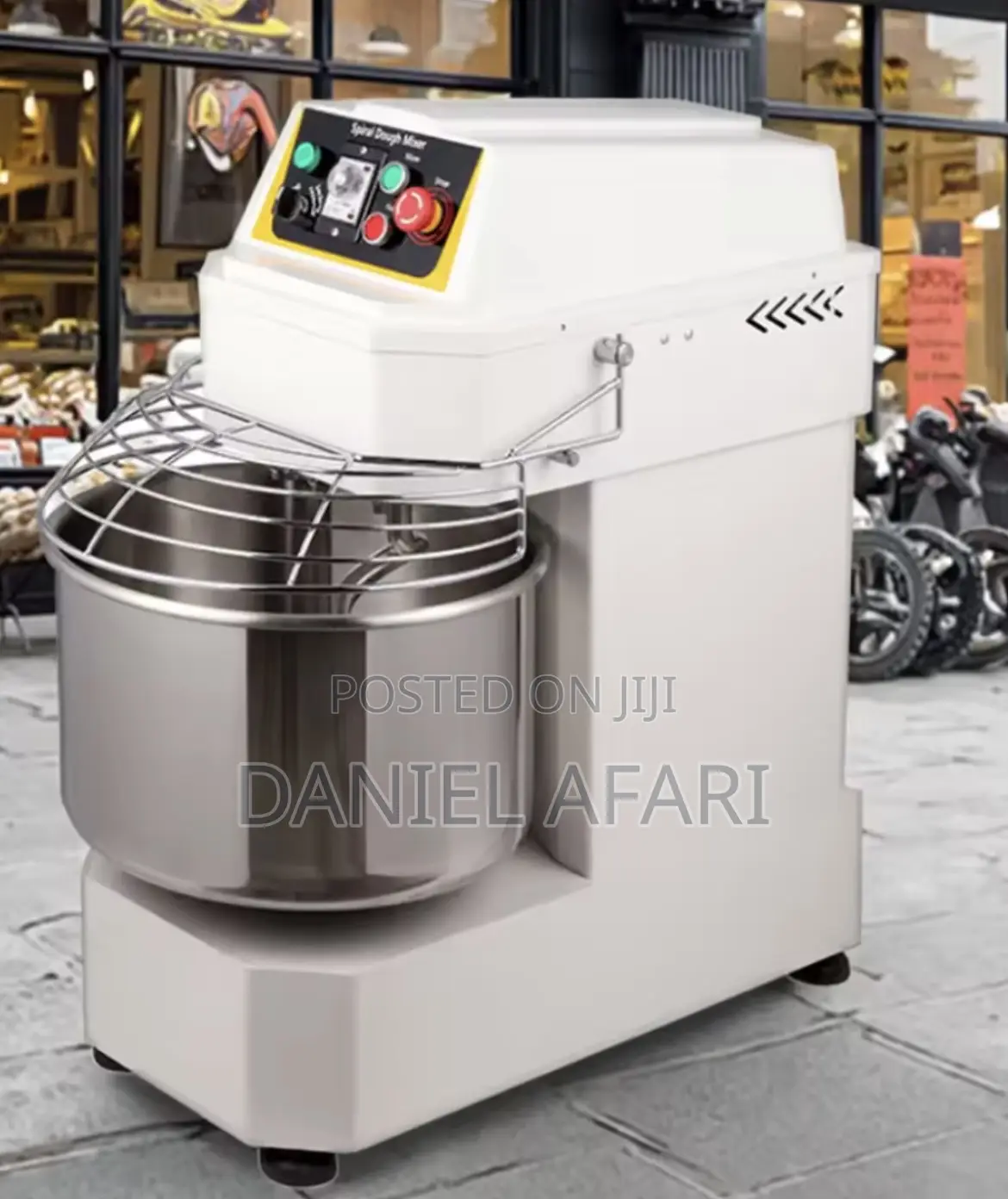 Spiral Dough Mixer - 110 Litre
