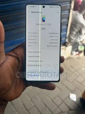 Samsung Galaxy A71 5G 128 GB Black
