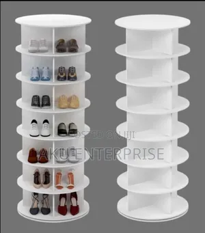 360° Rotating Shoe Rack