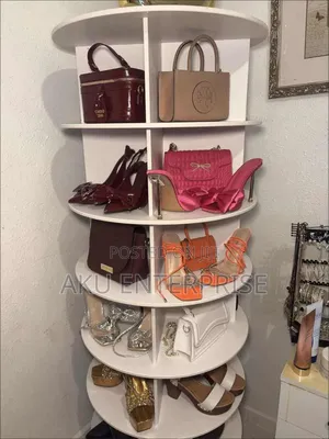360° Rotating Shoe Rack