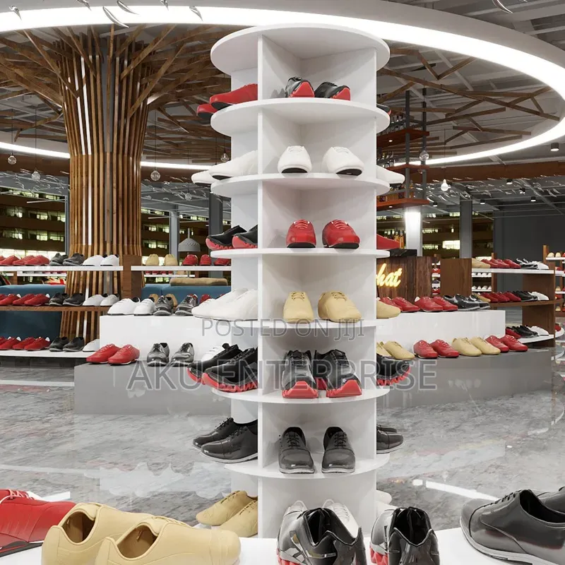 360° Rotating Shoe Rack