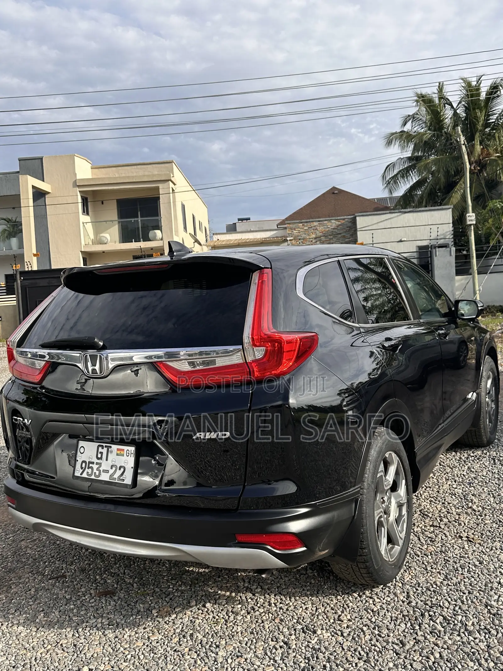 Honda CR-V EX AWD 2018 Black