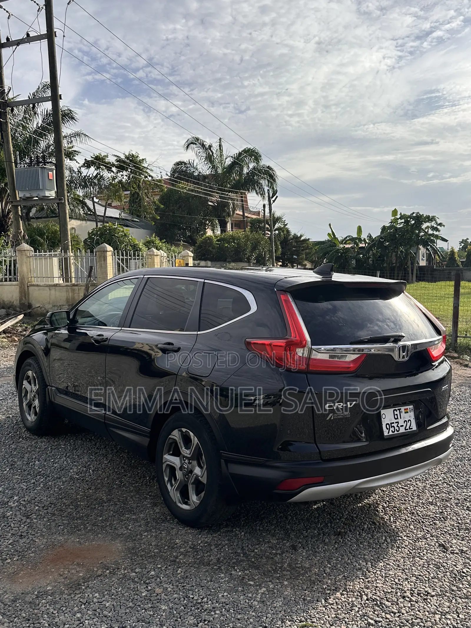 Honda CR-V EX AWD 2018 Black