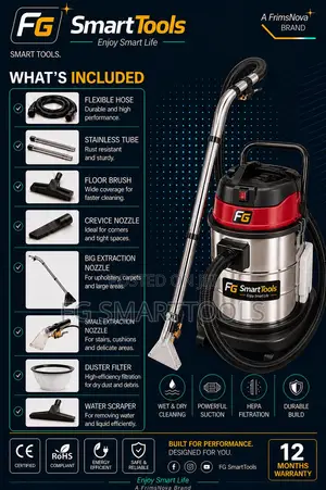 Carpet and Sofa Cleaner and Extractor