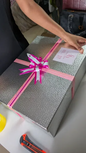 10 Pieces Luxury Silver Gift Boxes