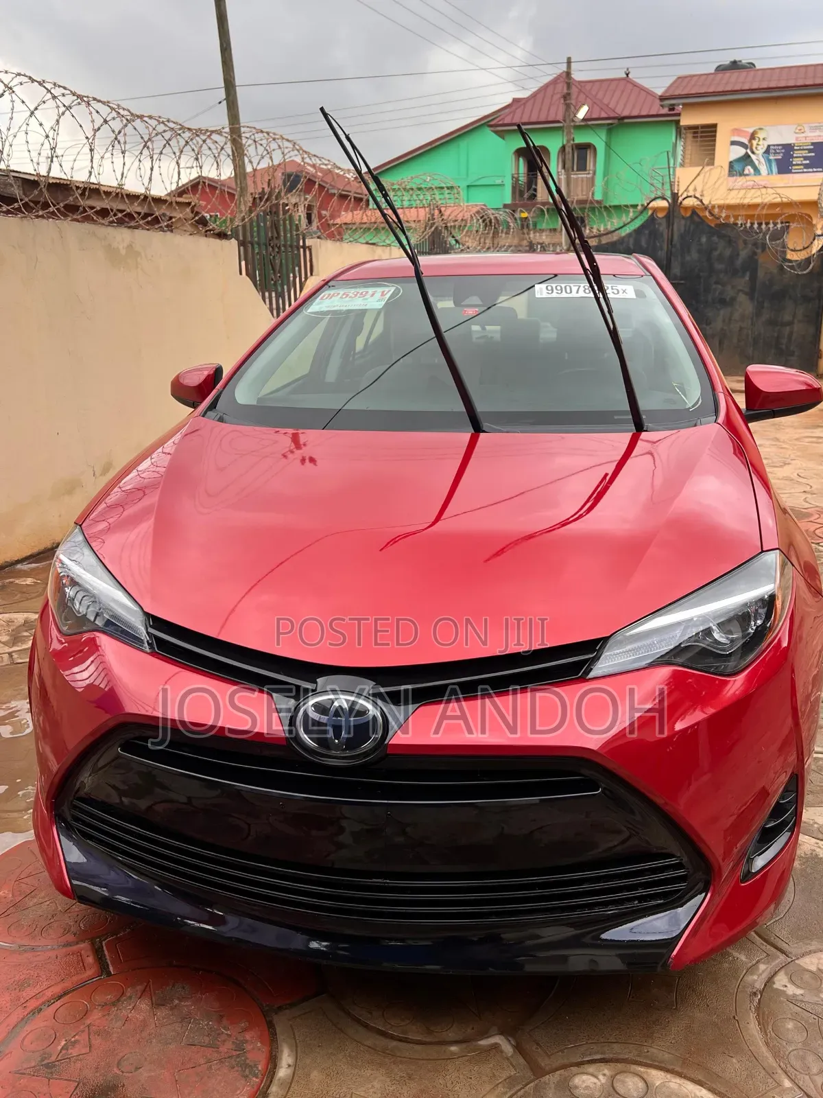 Toyota Corolla L (1.8L 4cyl 2A) 2018 Red