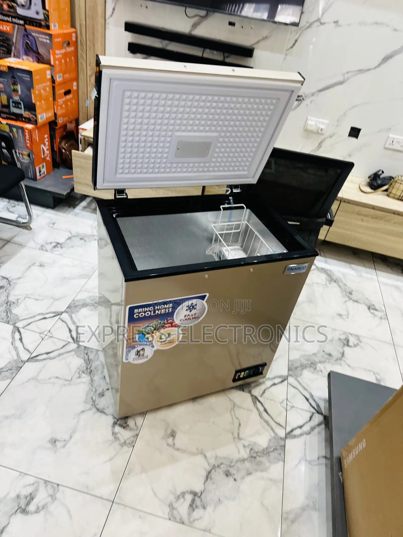 Ahop the New Gold Chest Freezer Single Door 150l