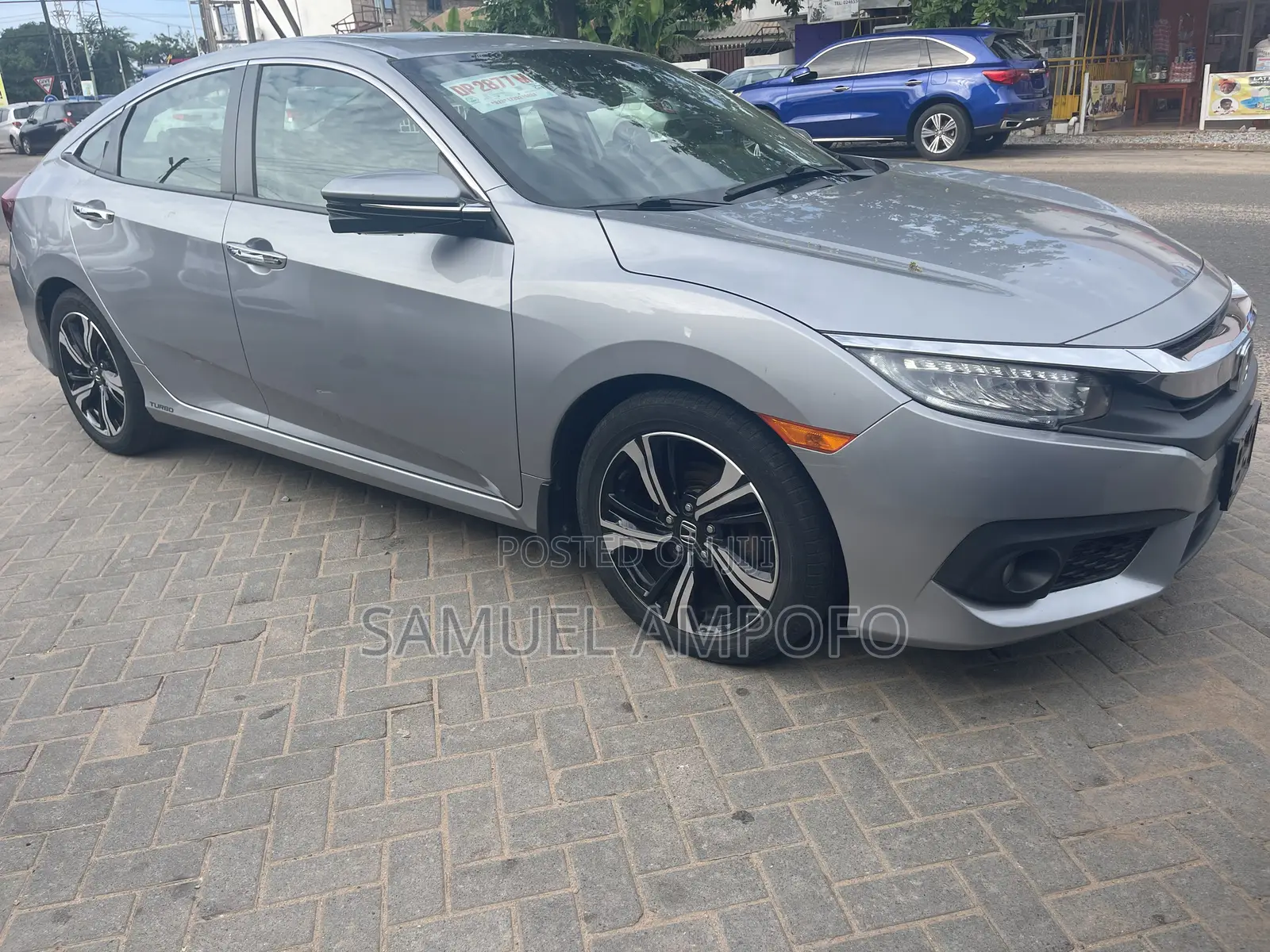 Honda Civic Touring 4dr Sedan (1.5L 4cyl) 2017 Gray