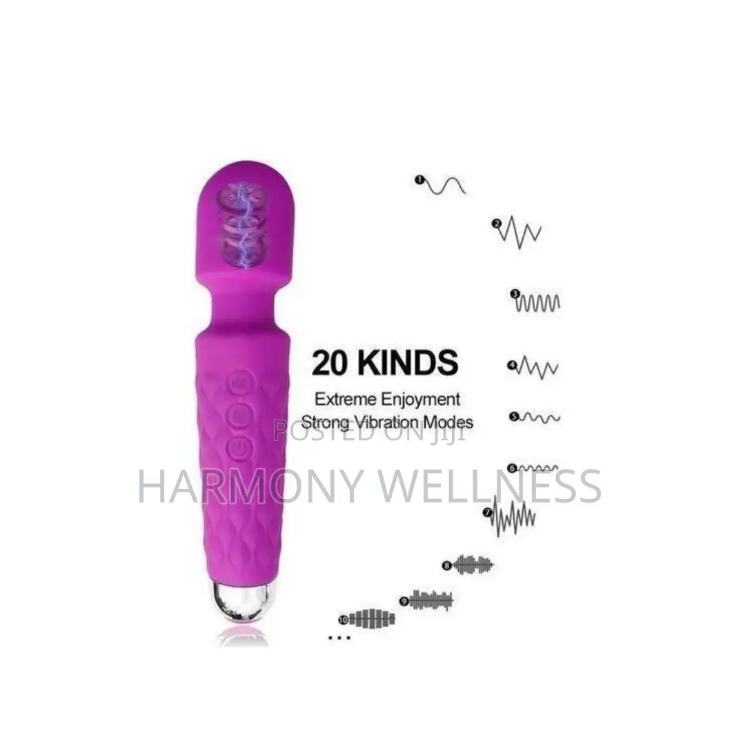 Pink Wand Vibrator – Powerful Personal Massager With Multiple Modes