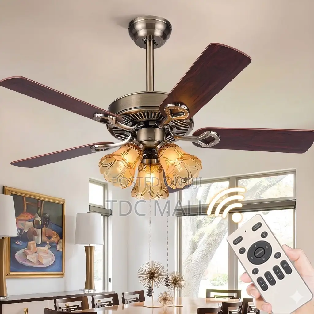 Executive Italian Ceiling Fanlight With Remote