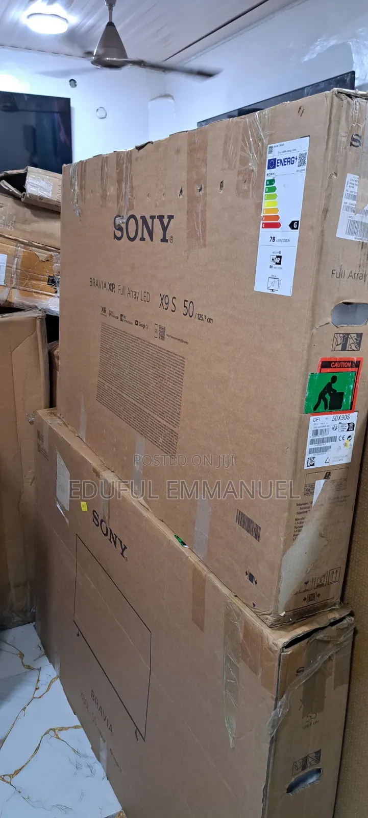 Sony Bravia 50" Android Uhd Smart Google Tv Full Array X90s