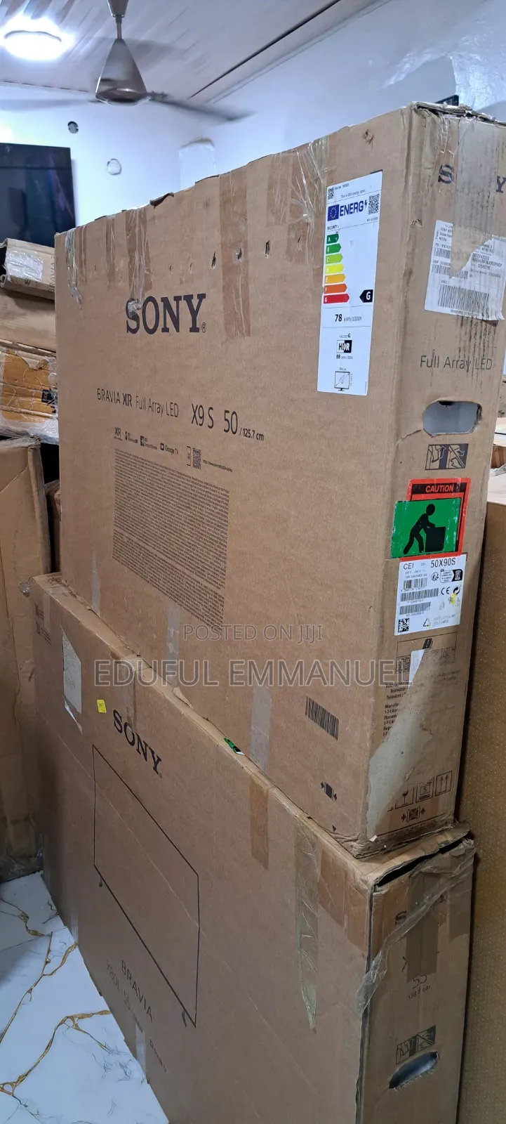 Sony Bravia 50" Android Uhd Smart Google Tv Full Array X90s