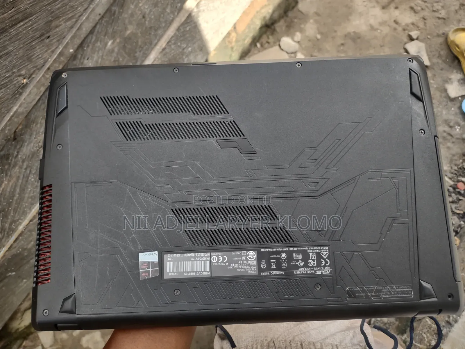 Laptop Asus ROG GL553VD 16GB Intel Core i5 HDD+SSD 1T