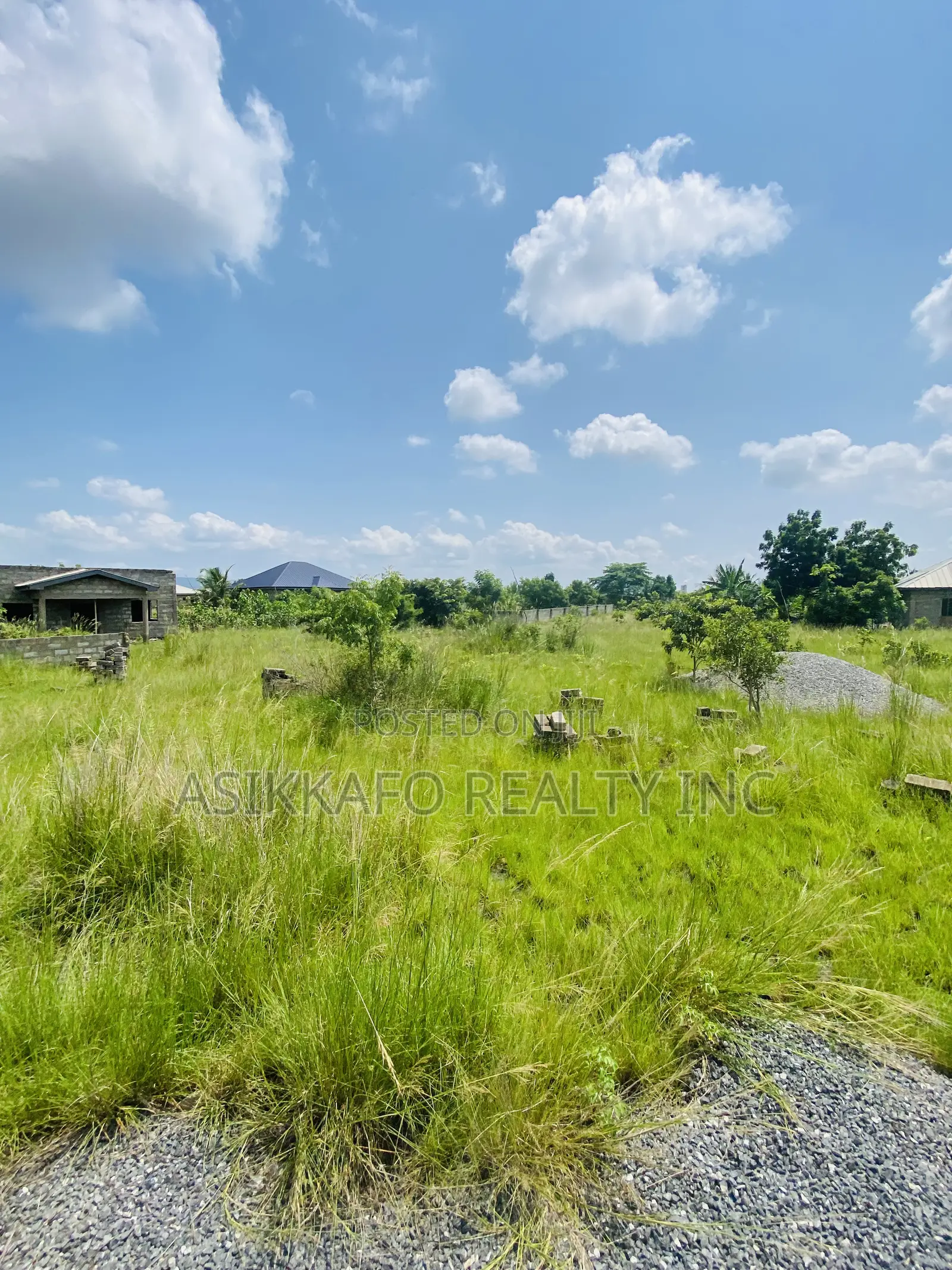 Service Plots of Land Selling in Afienya - Shai Hills