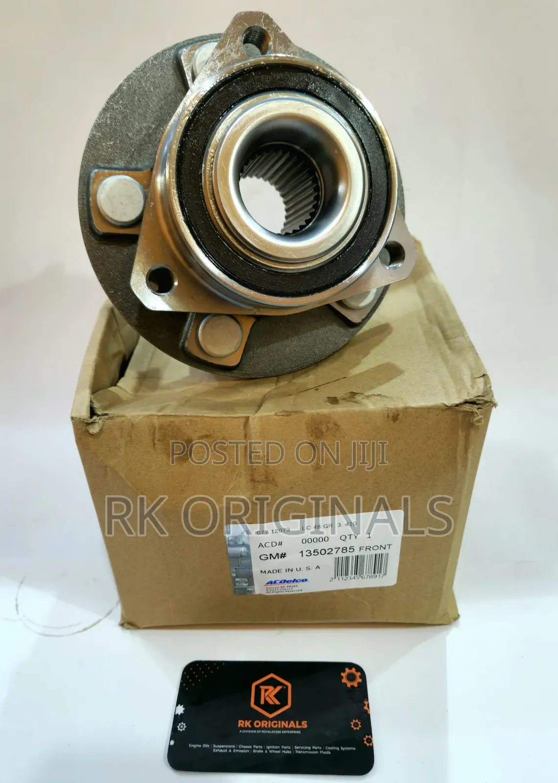 Equinox/Terrain 10-17 Ac Delco Front Wheel Hub Bearing Pair Usa