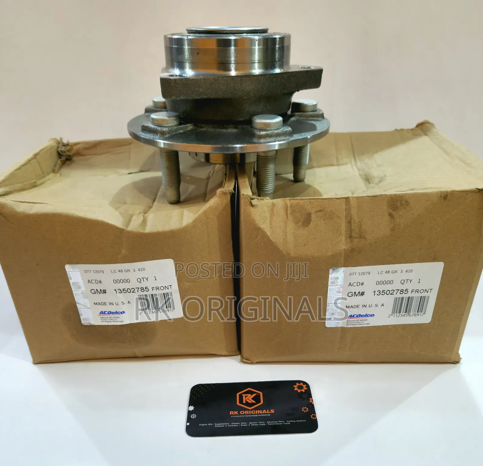 Equinox/Terrain 10-17 Ac Delco Front Wheel Hub Bearing Pair Usa