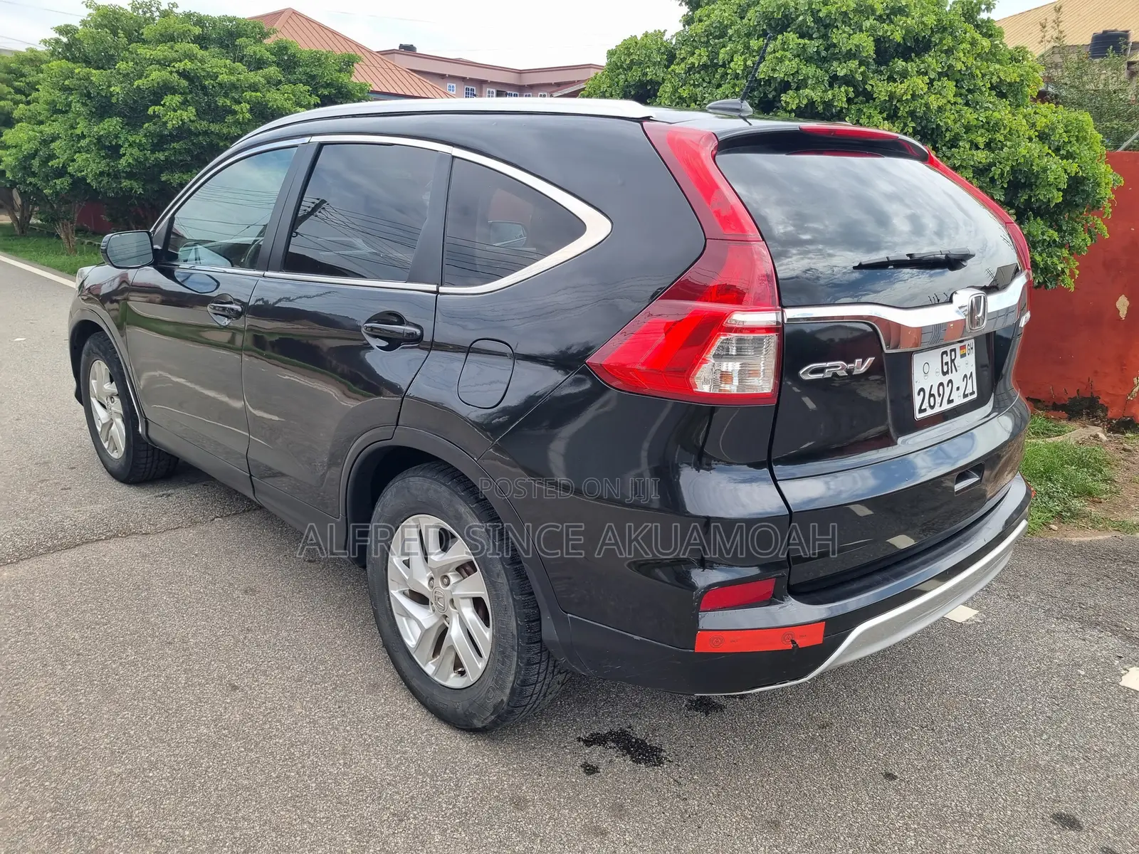 Honda CR-V EX-L w/Navigation 4dr SUV AWD (2.4L 4cyl CVT) 2015 Black