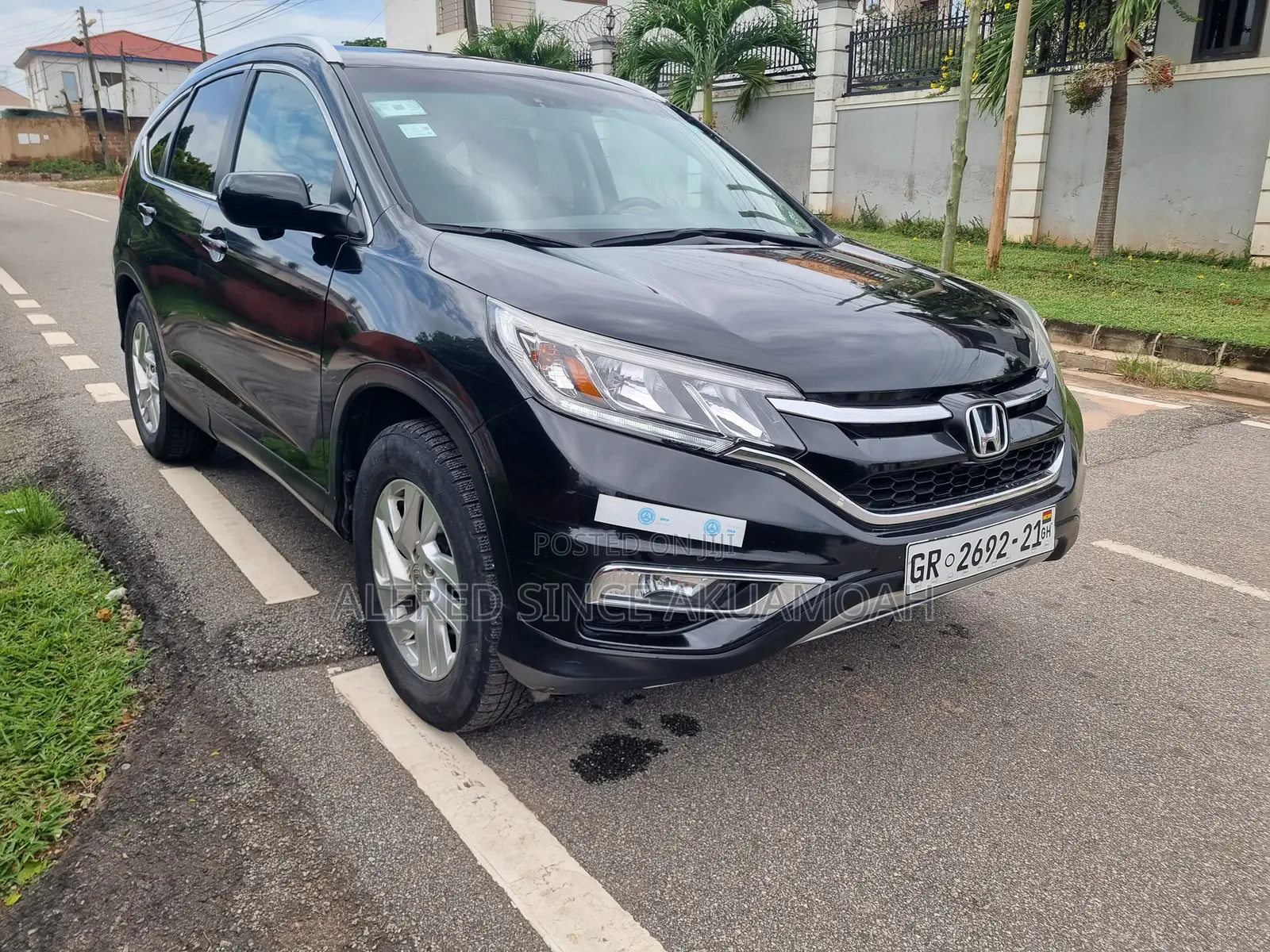 Honda CR-V EX-L w/Navigation 4dr SUV AWD (2.4L 4cyl CVT) 2015 Black