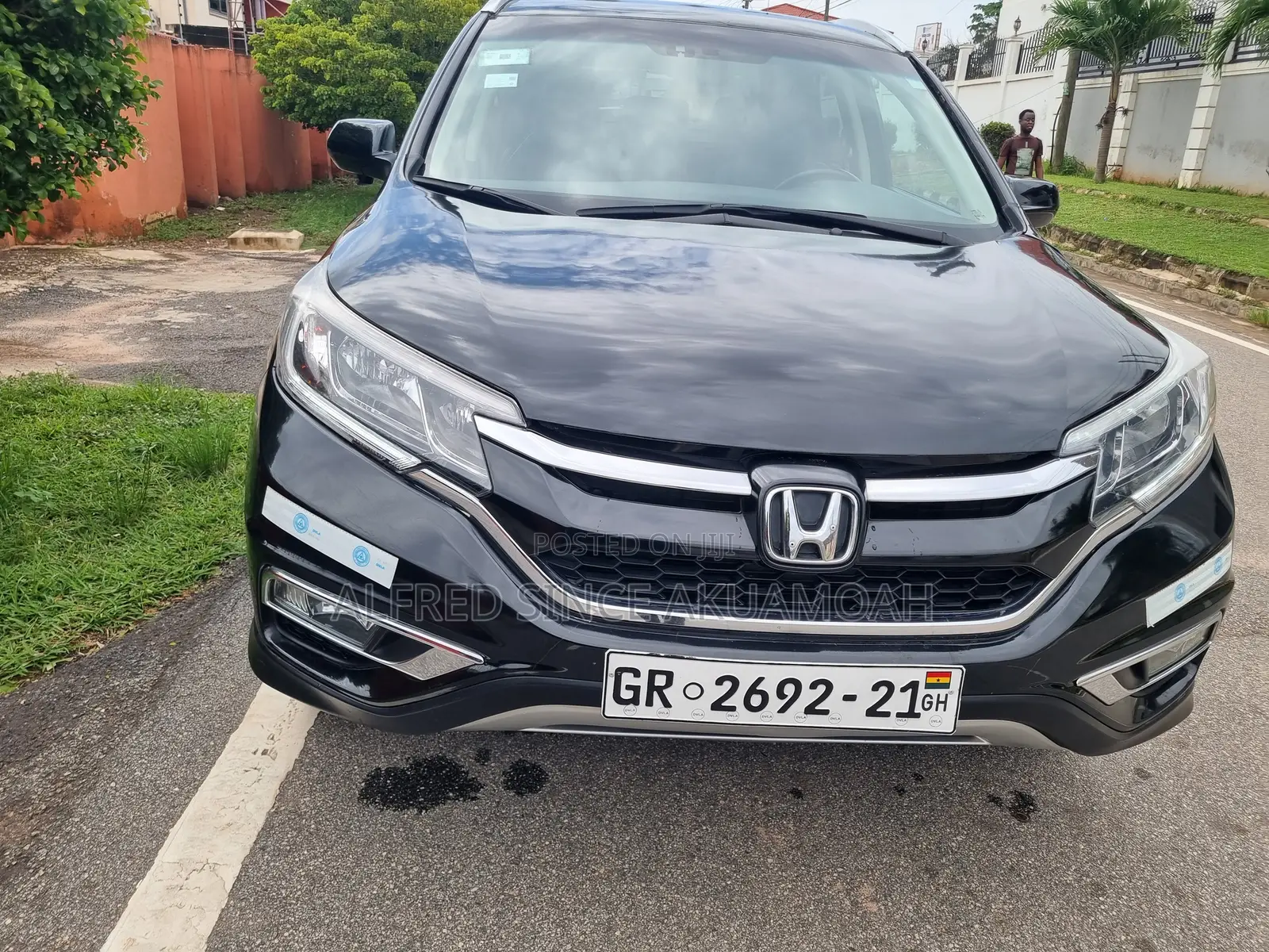 Honda CR-V EX-L w/Navigation 4dr SUV AWD (2.4L 4cyl CVT) 2015 Black