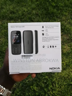 New Nokia 106 Black