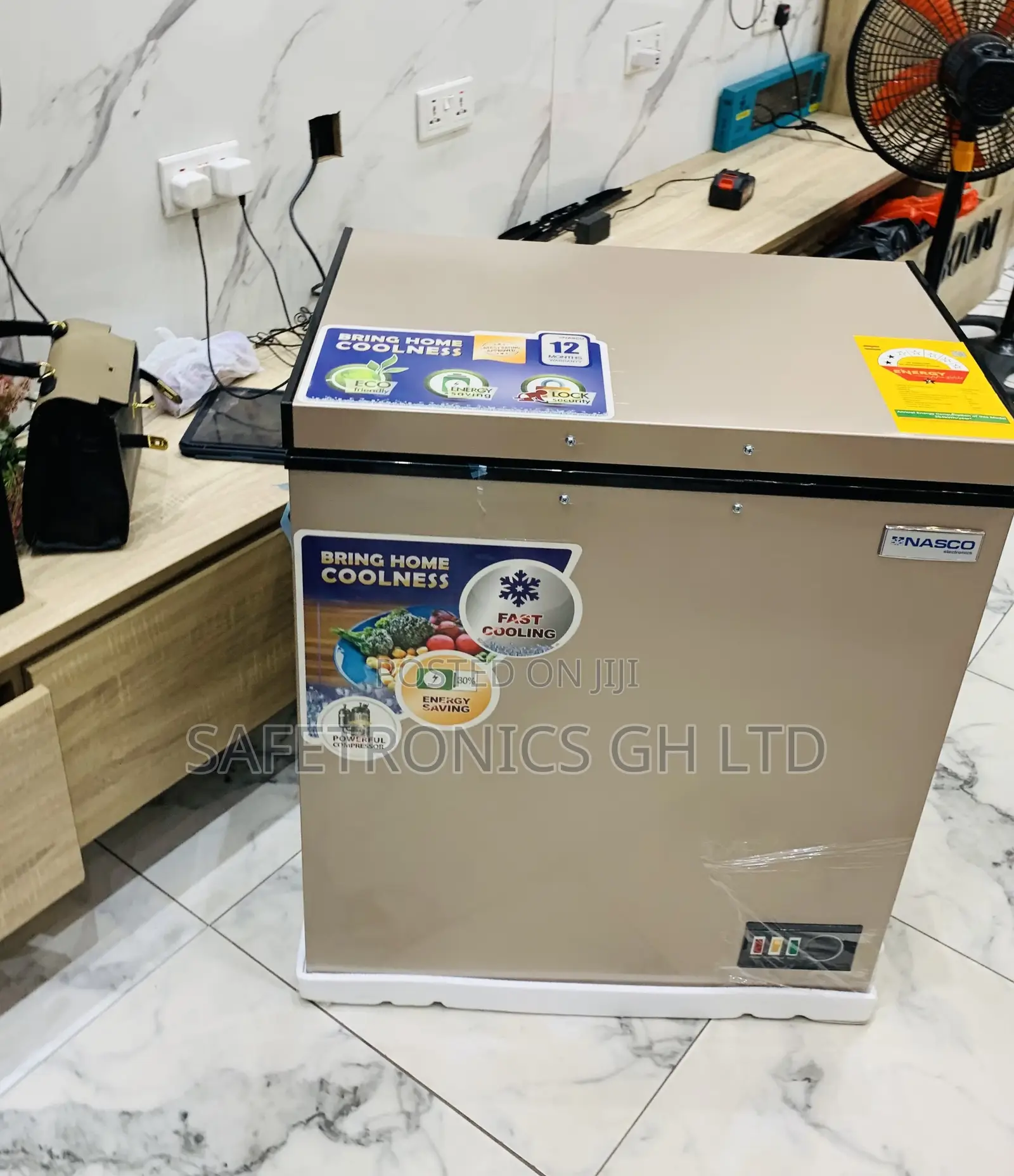 Get Accurate Nasco 145 LTRS Chest Freezer-Nas-200fl