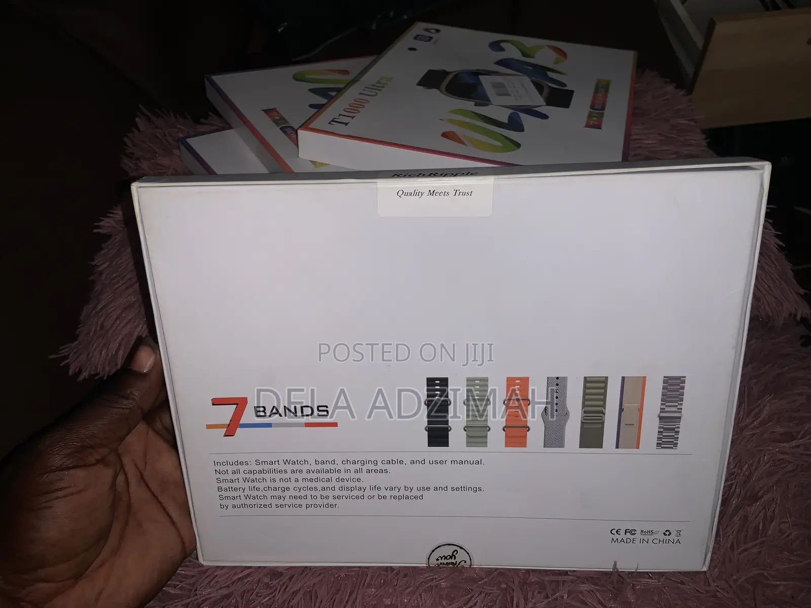 7in1 Richripple T1000 Ultra Smart Watch