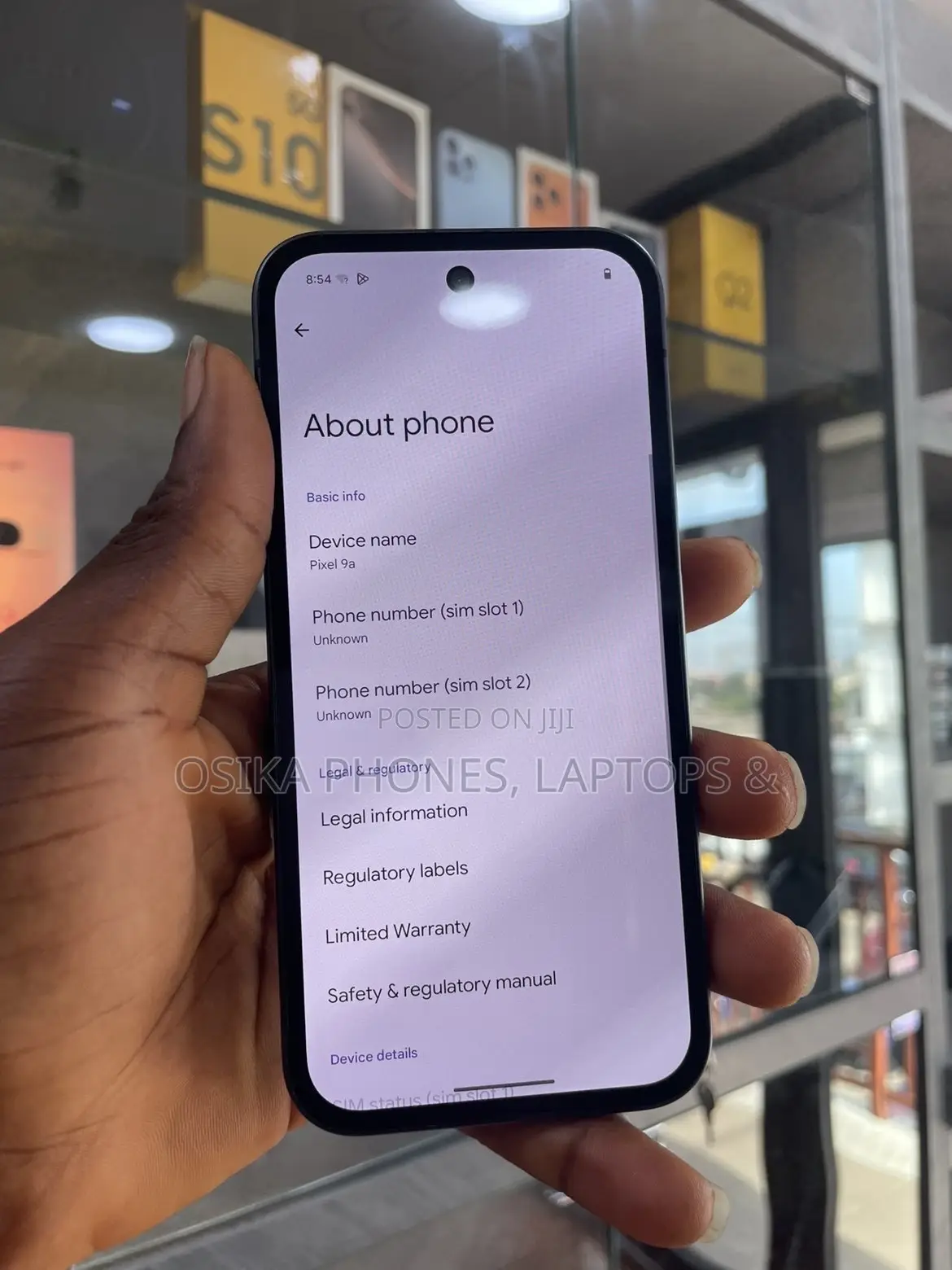 Google Pixel 9a 128 GB Black