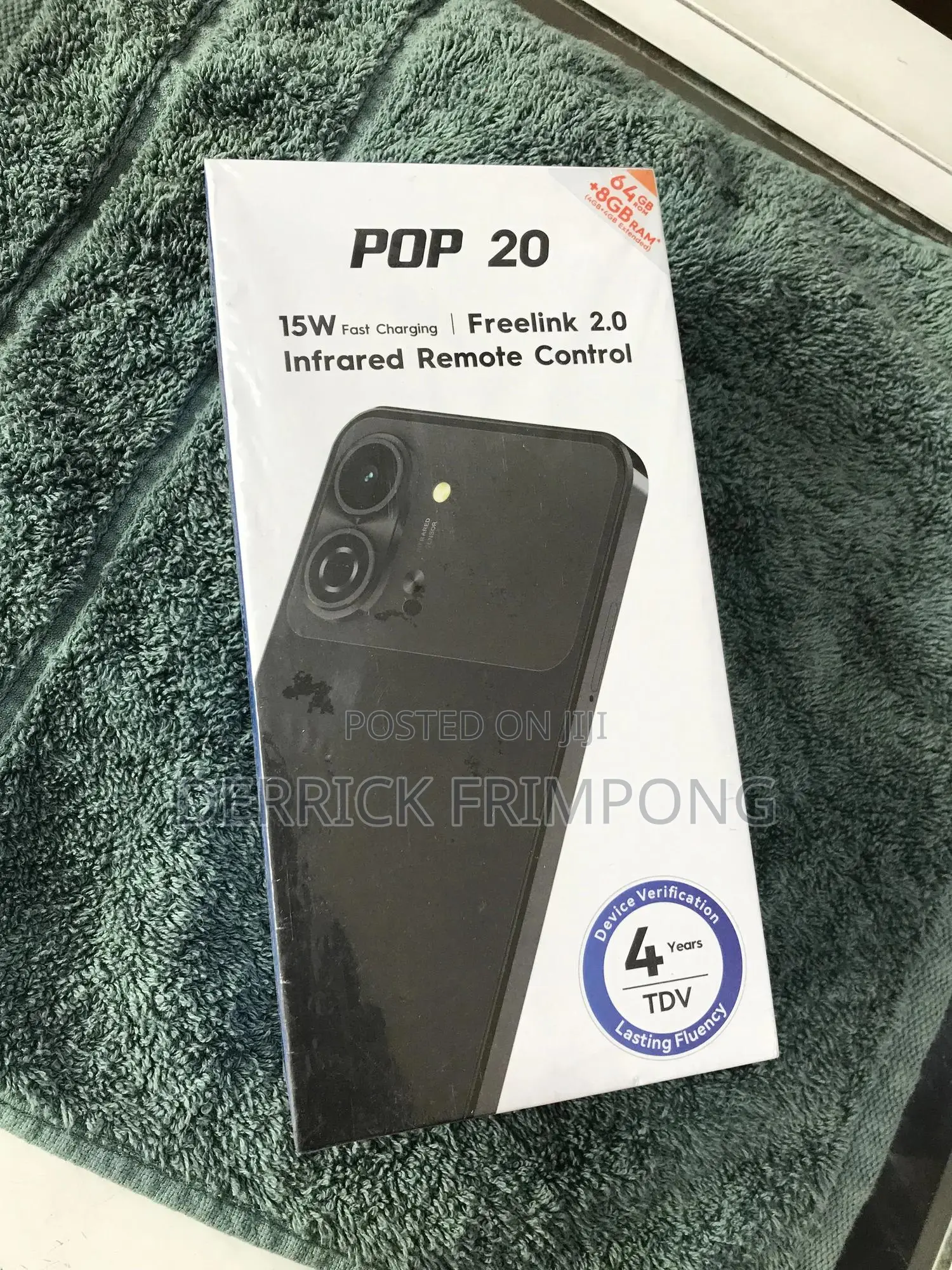 New Tecno Pop 20 128 GB Blue