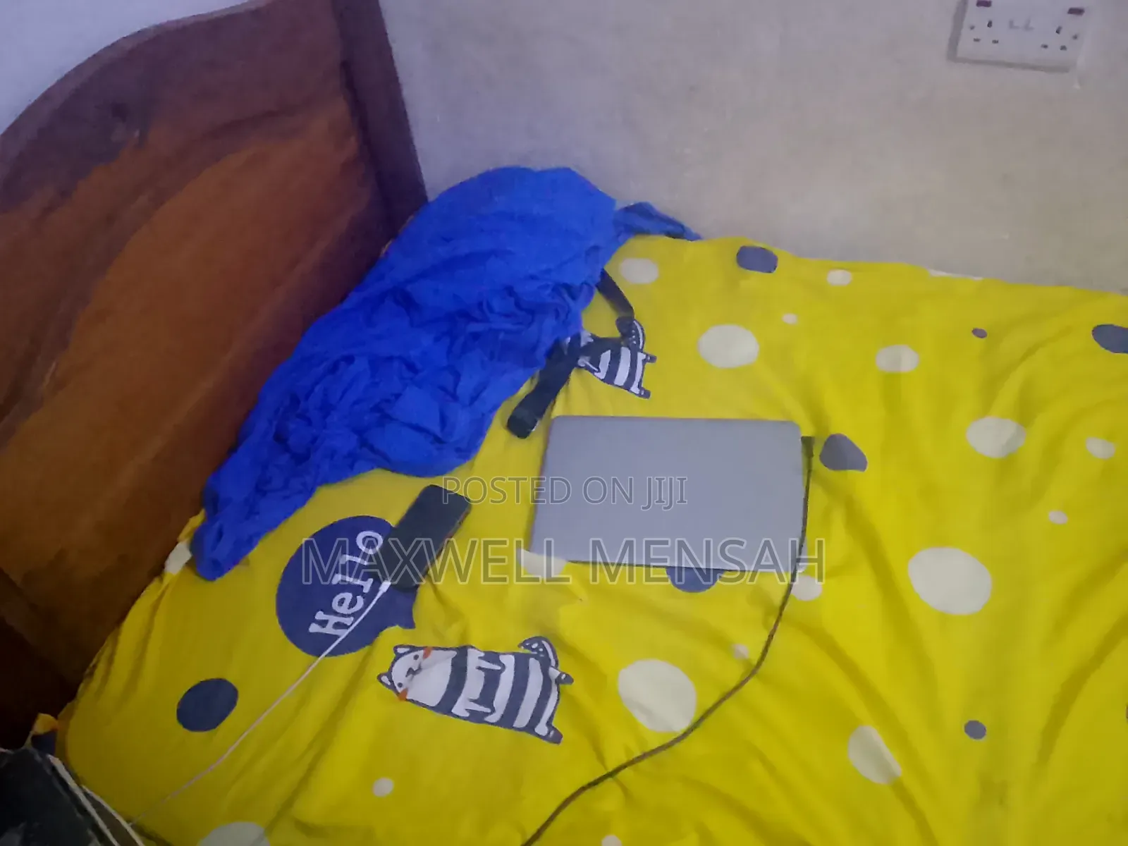 Bed Frame and 1/2 Mattress