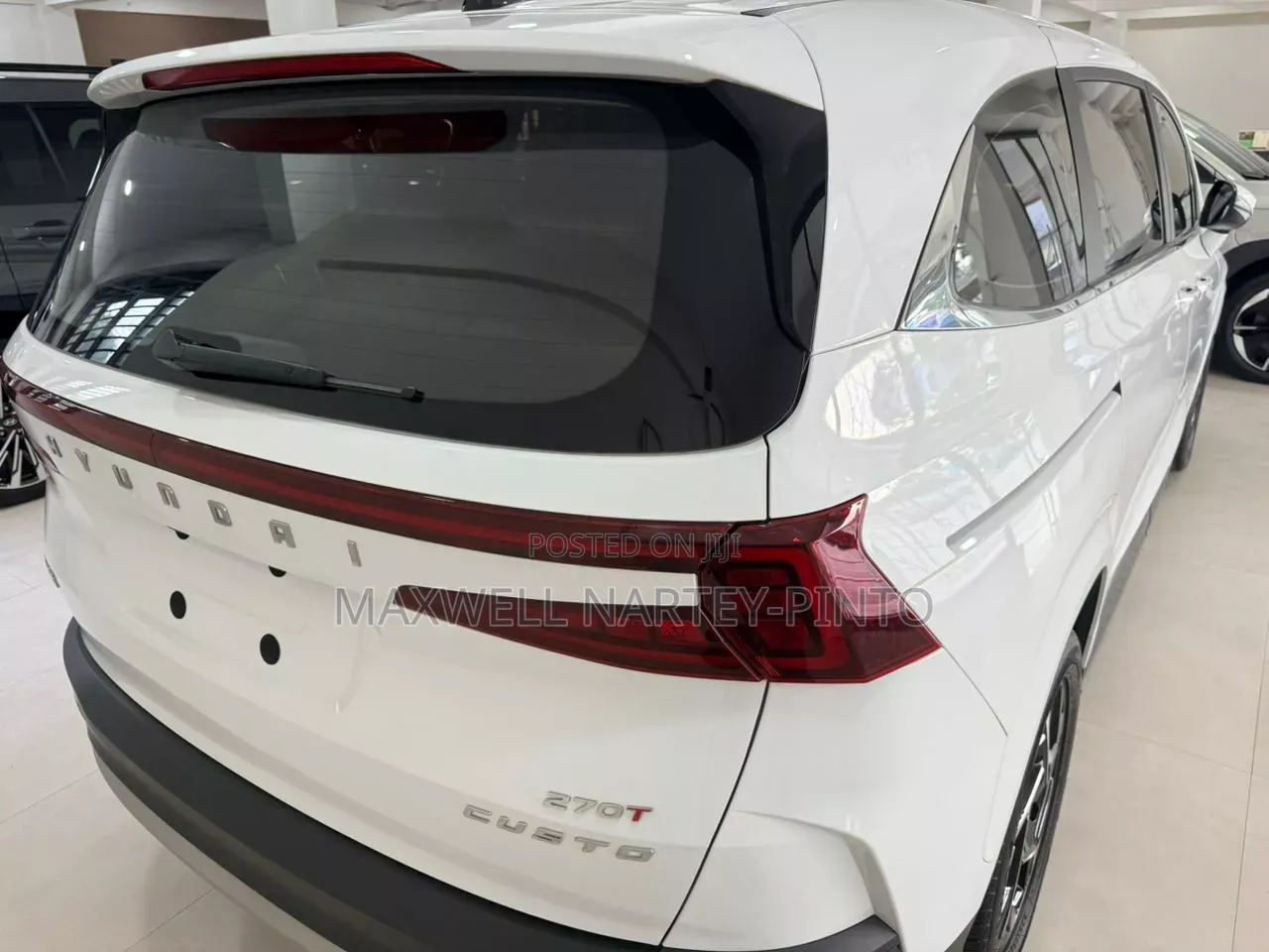 New Hyundai Custin 2025 White