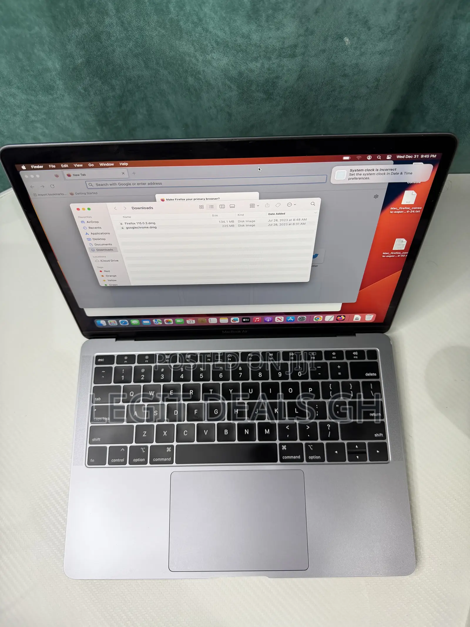 Laptop Apple MacBook Air 2018 8GB Intel Core i5 SSD 256GB