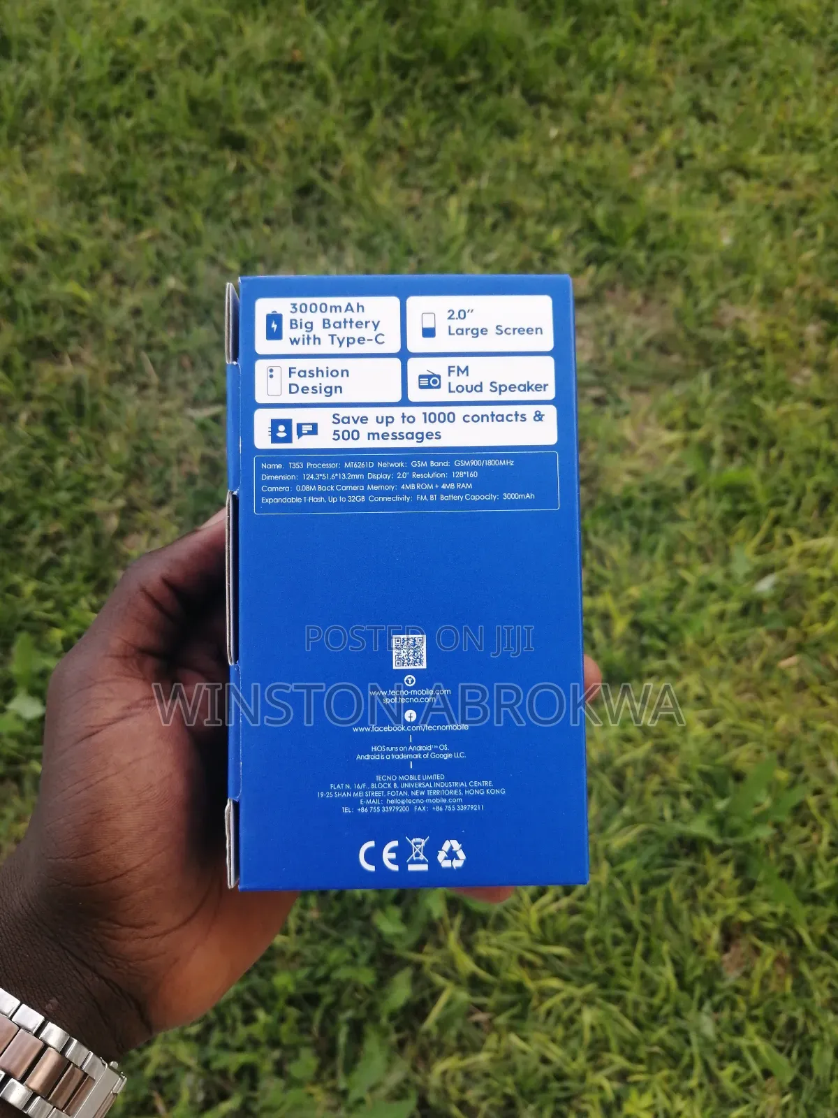New Tecno T353 Green