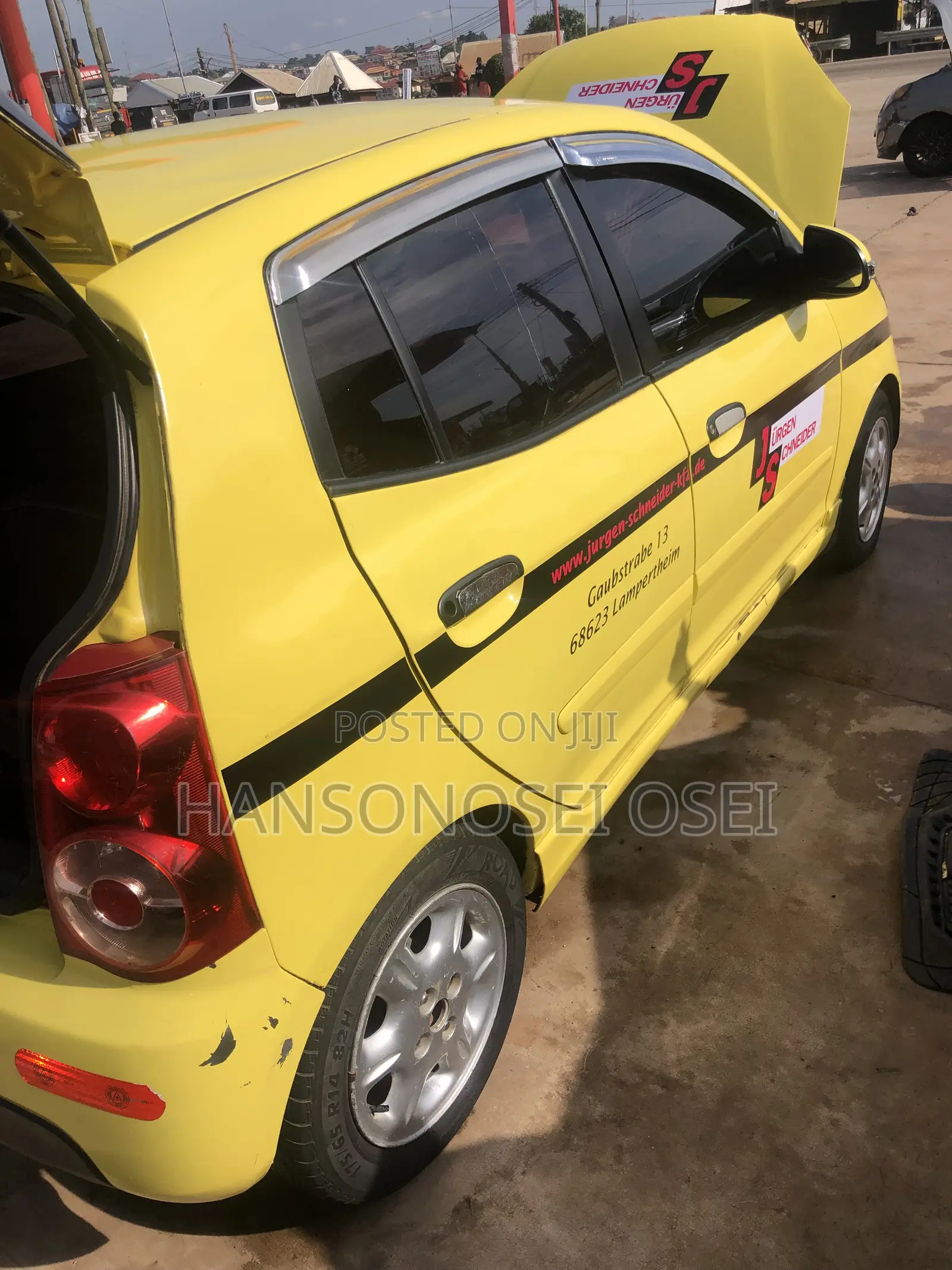 Kia Morning 2010 Yellow
