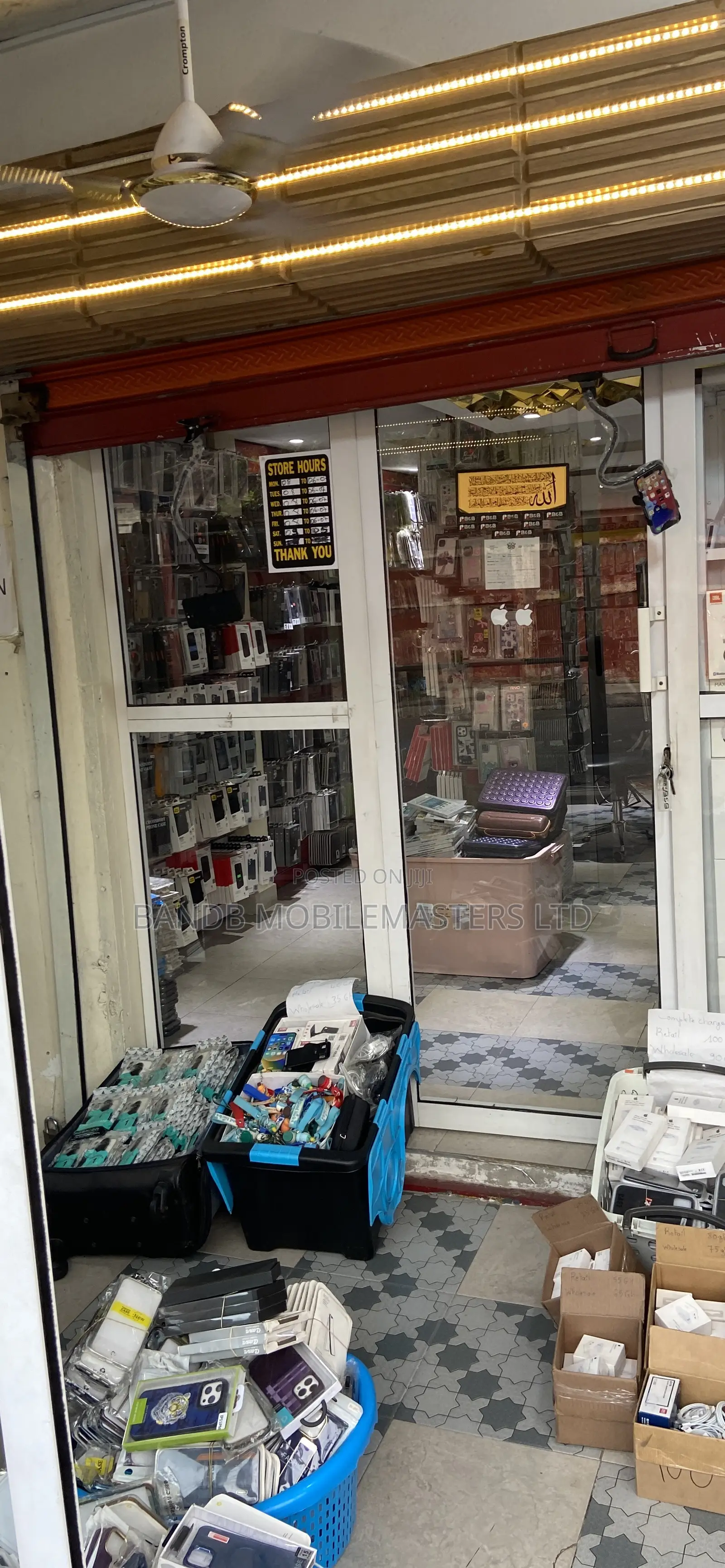 Mobile Phone Accessories Shop for Rent – Everything Included