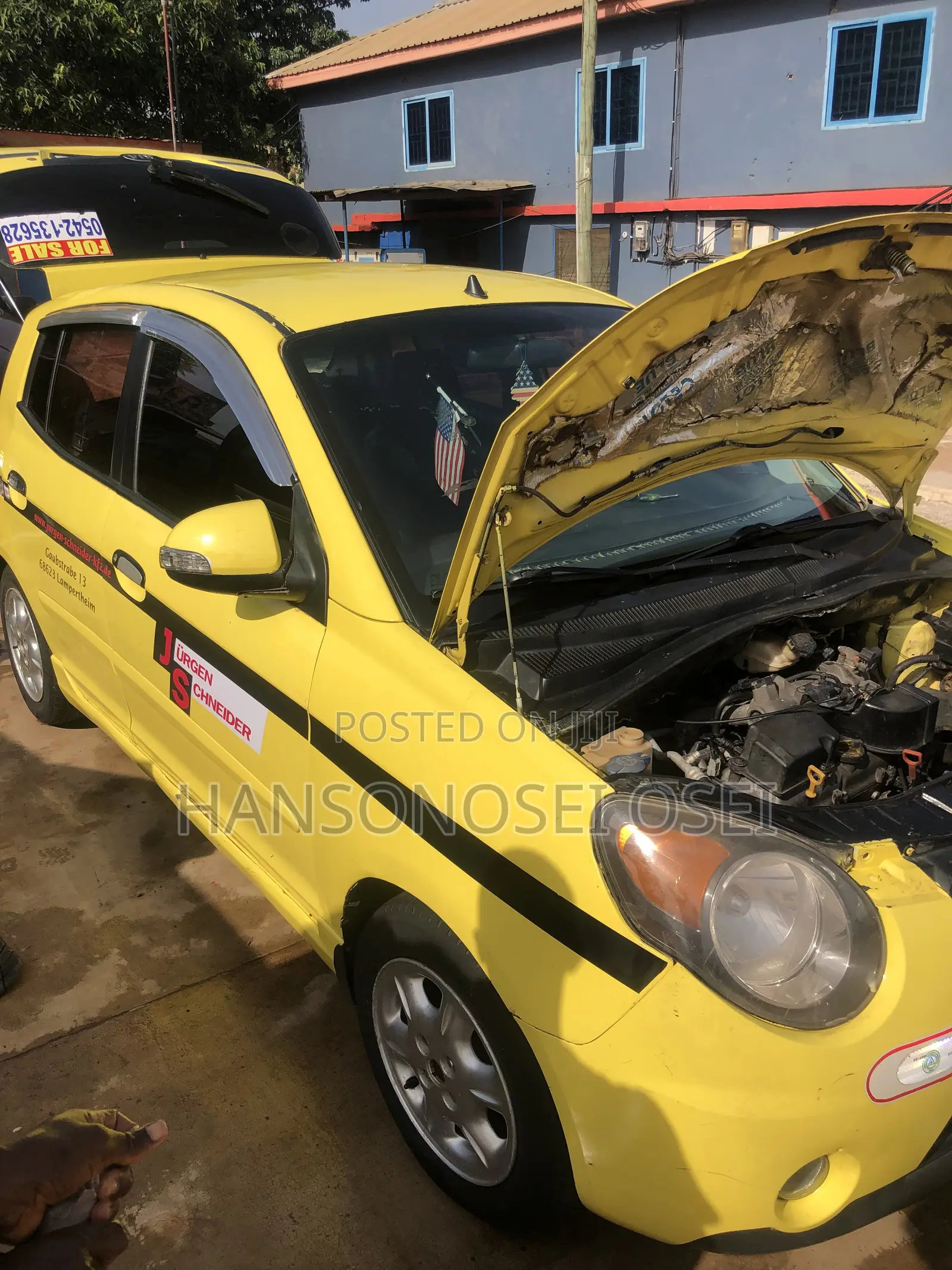 Kia Morning 2010 Yellow